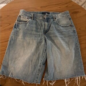 Aeropostale Light Blue Jean Jorts